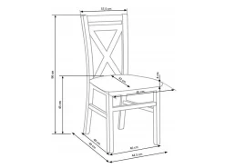 Stol Houston 593 (Sonoma eg + Beige)