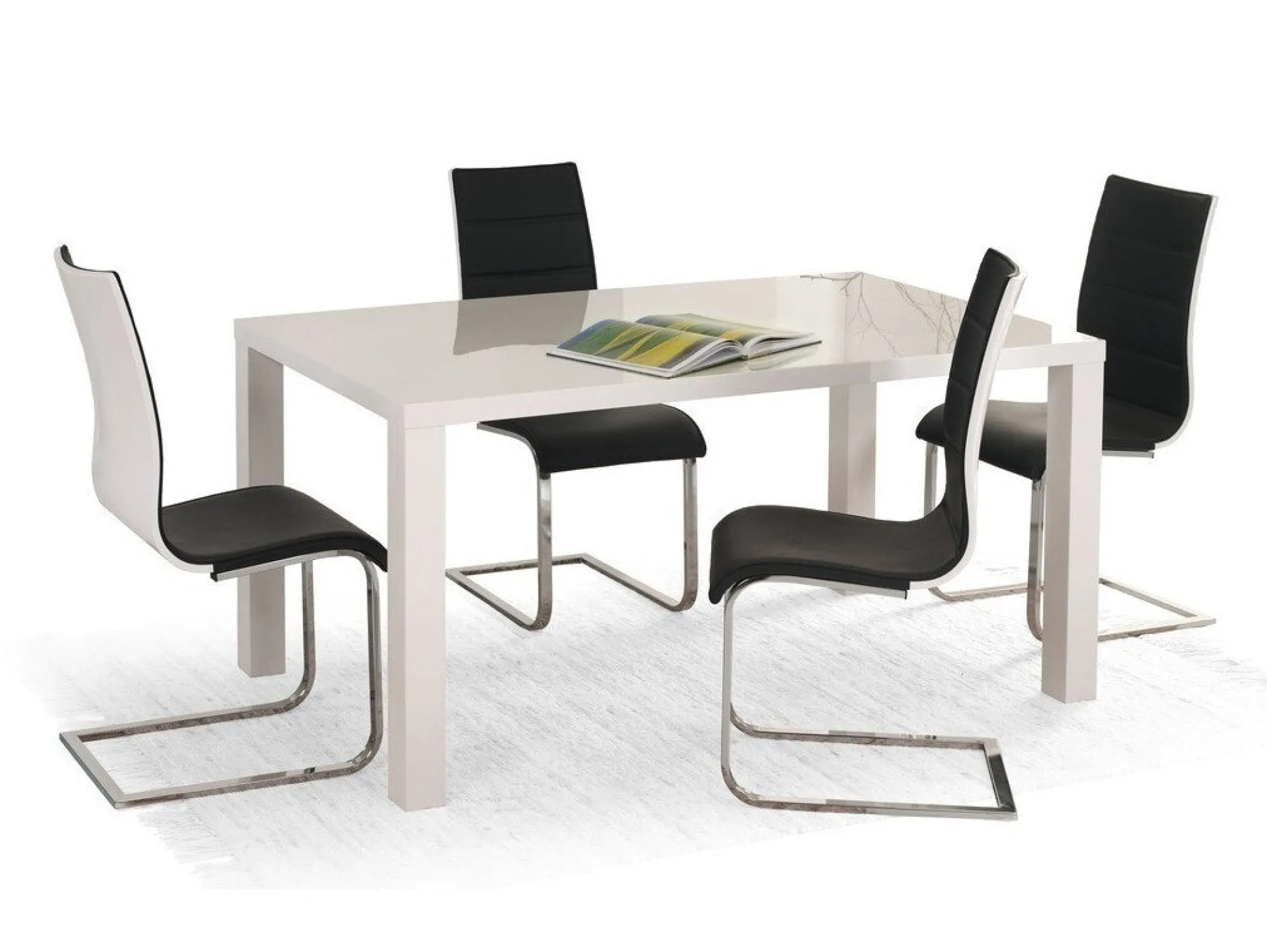 Stol Houston 563 (Sort + Hvid)