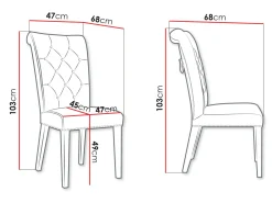 Stol Jackson 111 (Magic Velvet 2250)