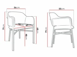 Stol Jackson 113 (Sort + Magic Velvet 2240)