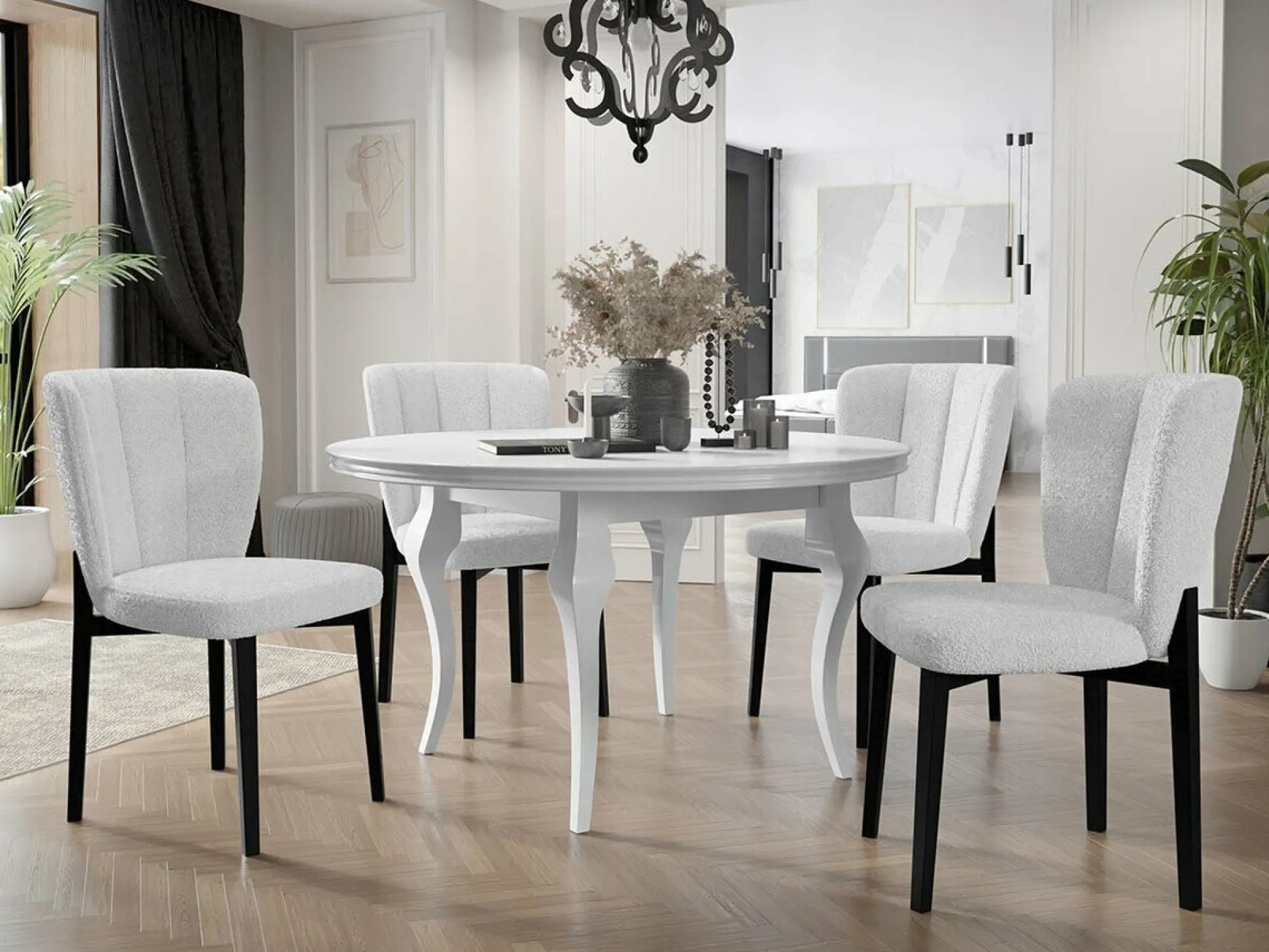 Stol Racine 130 (Sort + Baloo 2073)