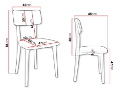 Stol Victorville 380 (Hvid)
