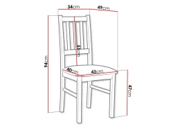 Stol Victorville 146 (Hvid)