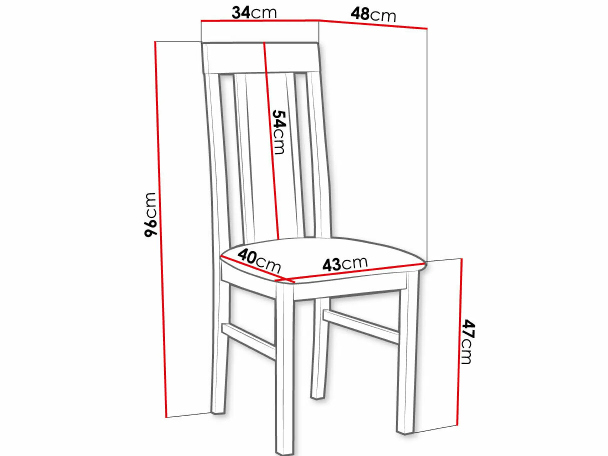 Stol Victorville 165 (Nød)