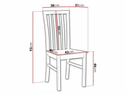 Stol Victorville 159 (Sort)