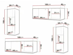 Stuemøbelsæt Anulio I (Hvid)