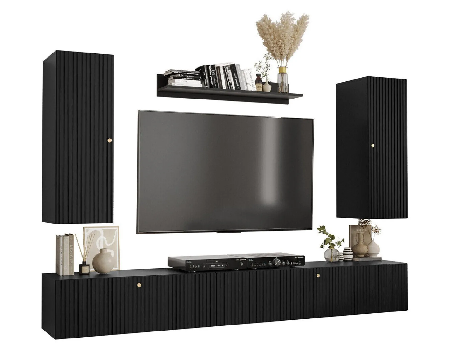 Stuemøbelsæt Anulio II (Sort)