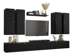 Stuemøbelsæt Anulio IV (Sort)