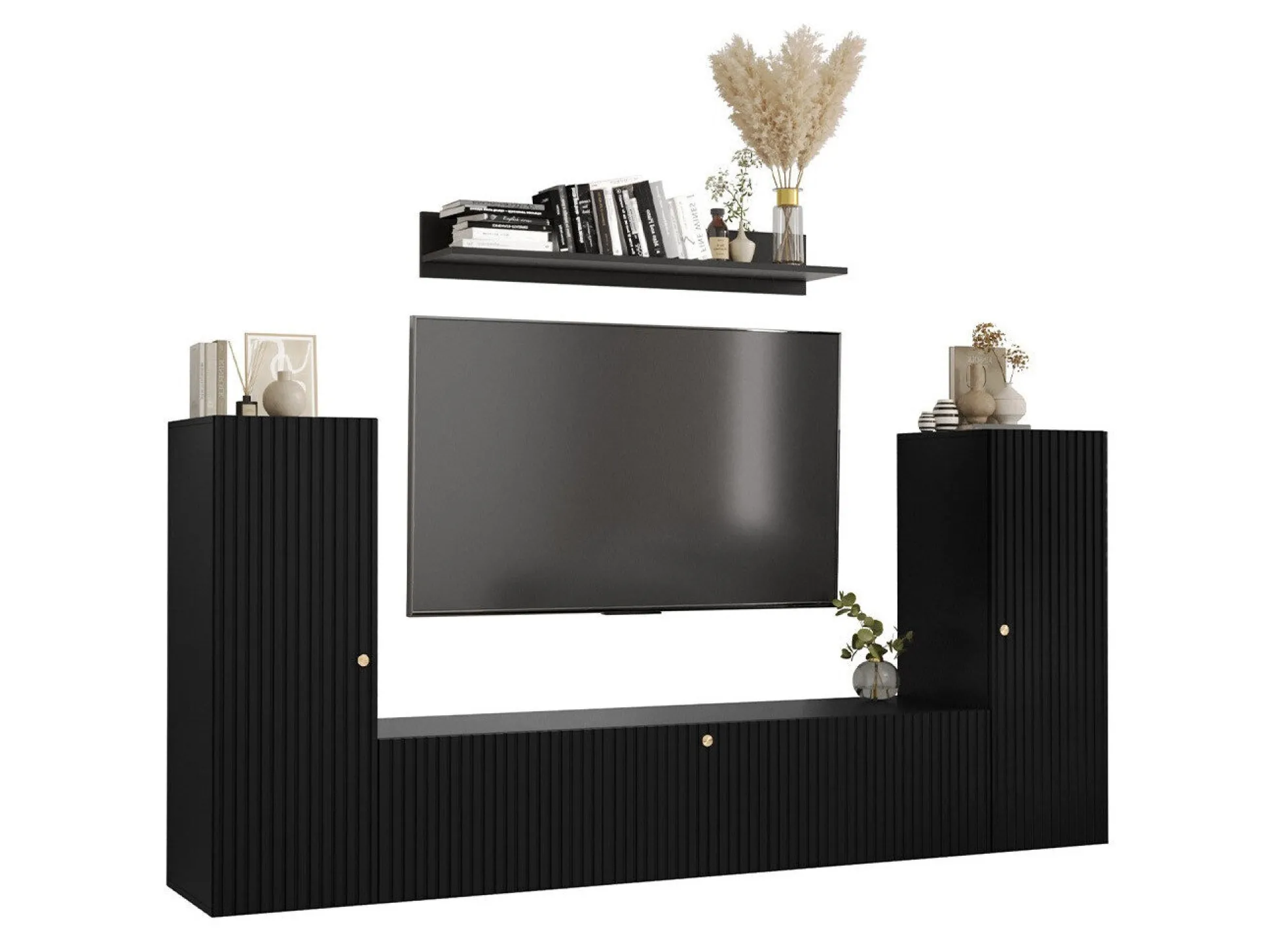 Stuemøbelsæt Anulio IX (Sort)