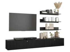 Stuemøbelsæt Anulio X (Sort)