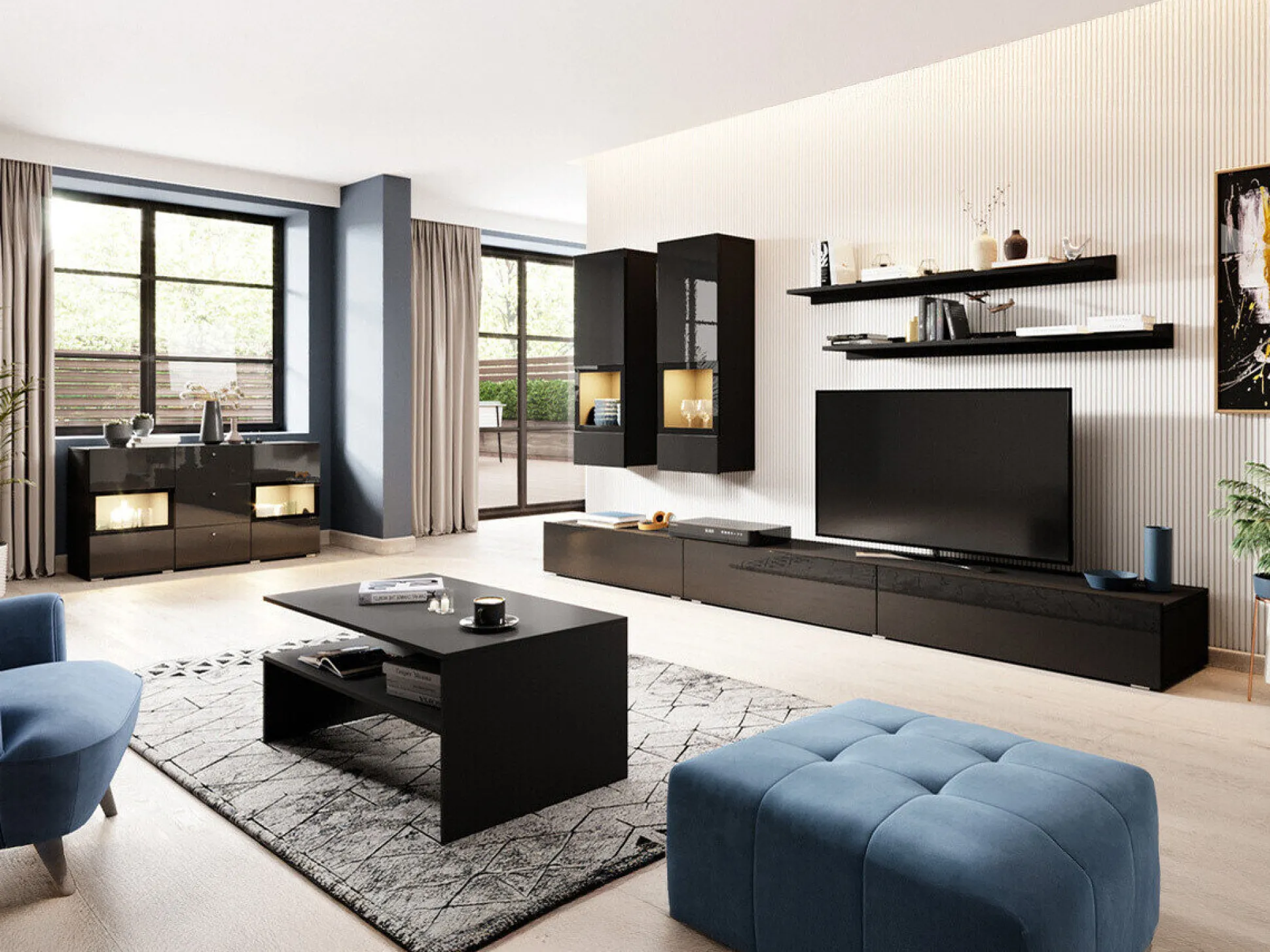 Stuemøbelsæt Austin 245