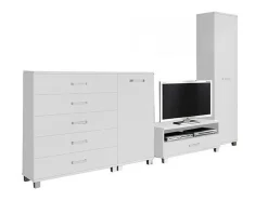 Stuemøbelsæt Cirevau 145 (Hvid)