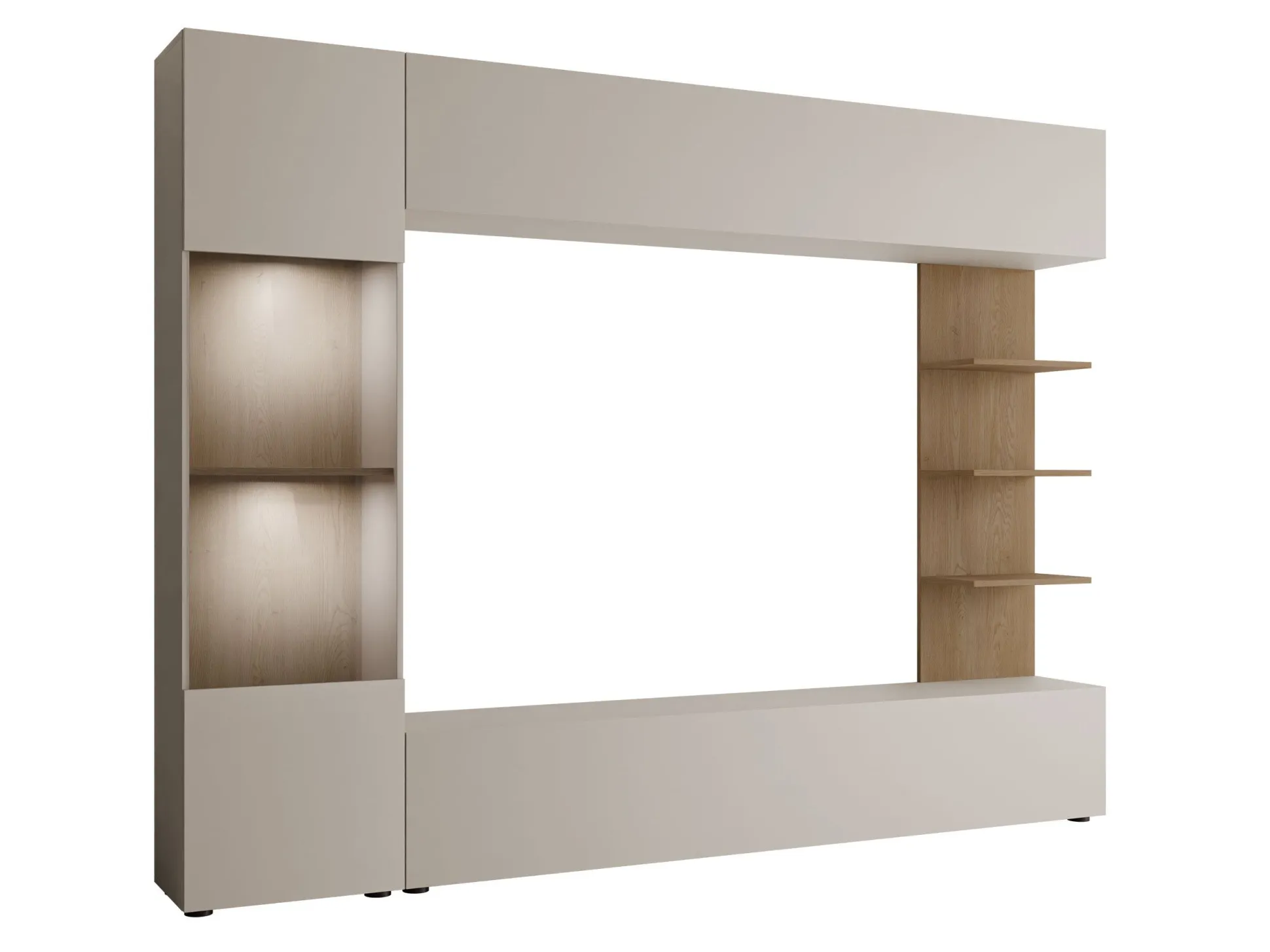 Stuemøbelsæt Comfivo Animus (Kashmir + Egetræ)