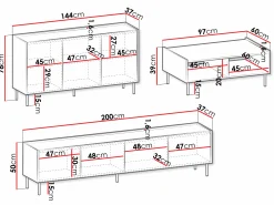 Stuemøbelsæt Comfivo Belviro I