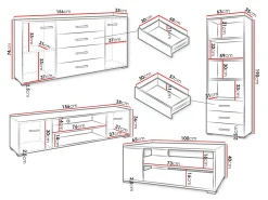 Stuemøbelsæt Comfivo Casus I