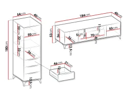 Stuemøbelsæt Comfivo Citrus V