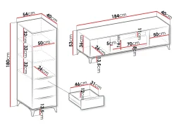 Stuemøbelsæt Comfivo Citrus III