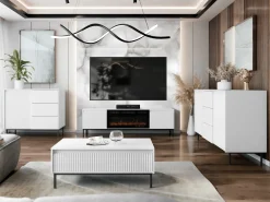 Stuemøbelsæt Comfivo Delruva III (Hvid)