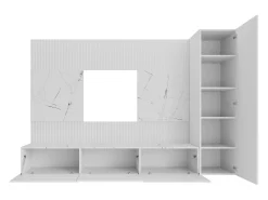 Stuemøbelsæt Comfivo Salix VI (Beige + Egetræ)