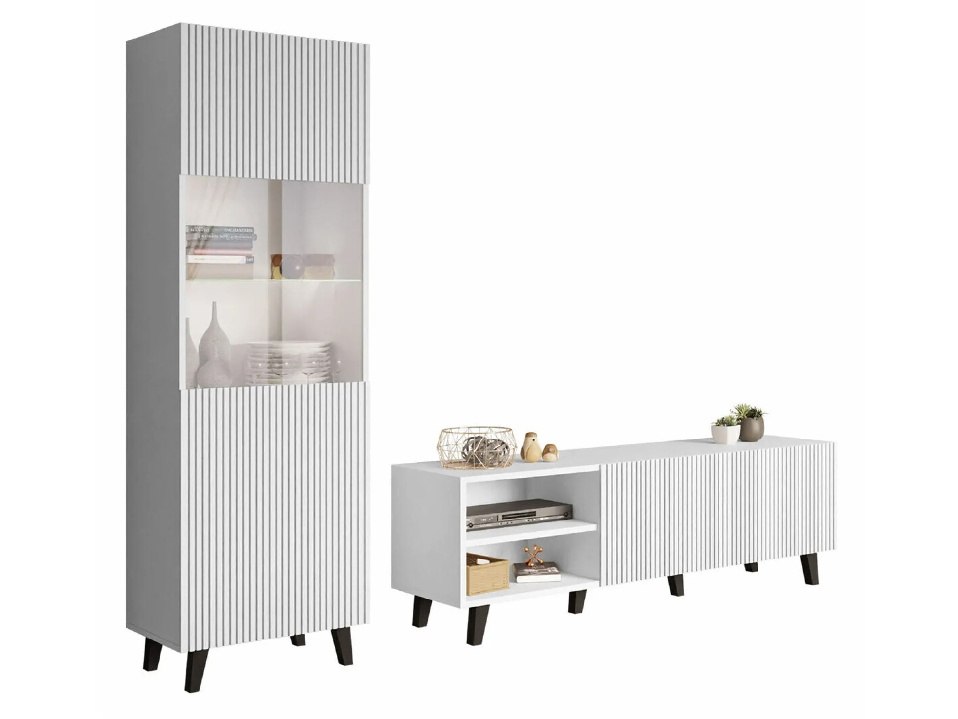 Stuemøbelsæt Dicto I (Hvid)