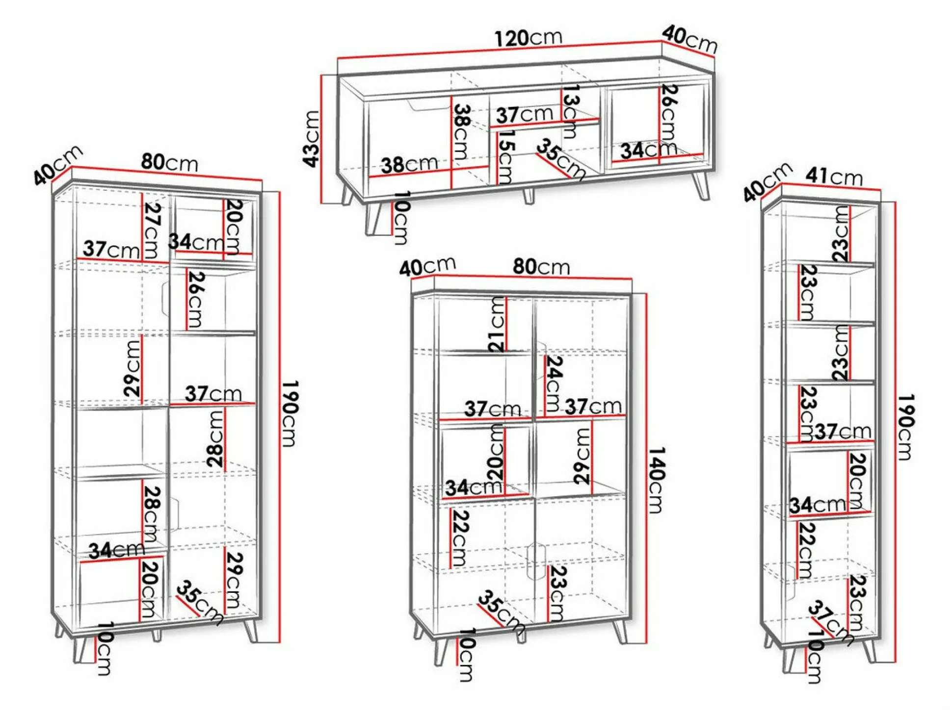 Stuemøbelsæt Domvera 115