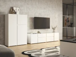 Stuemøbelsæt Elbleve 104 (Hvid)