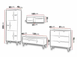 Stuemøbelsæt Etrmoru 146