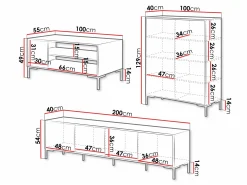 Stuemøbelsæt Fabula