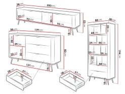 Stuemøbelsæt Lectum I (Beige)