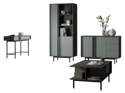 Stuemøbelsæt Levali 117 (Støvet grøn)