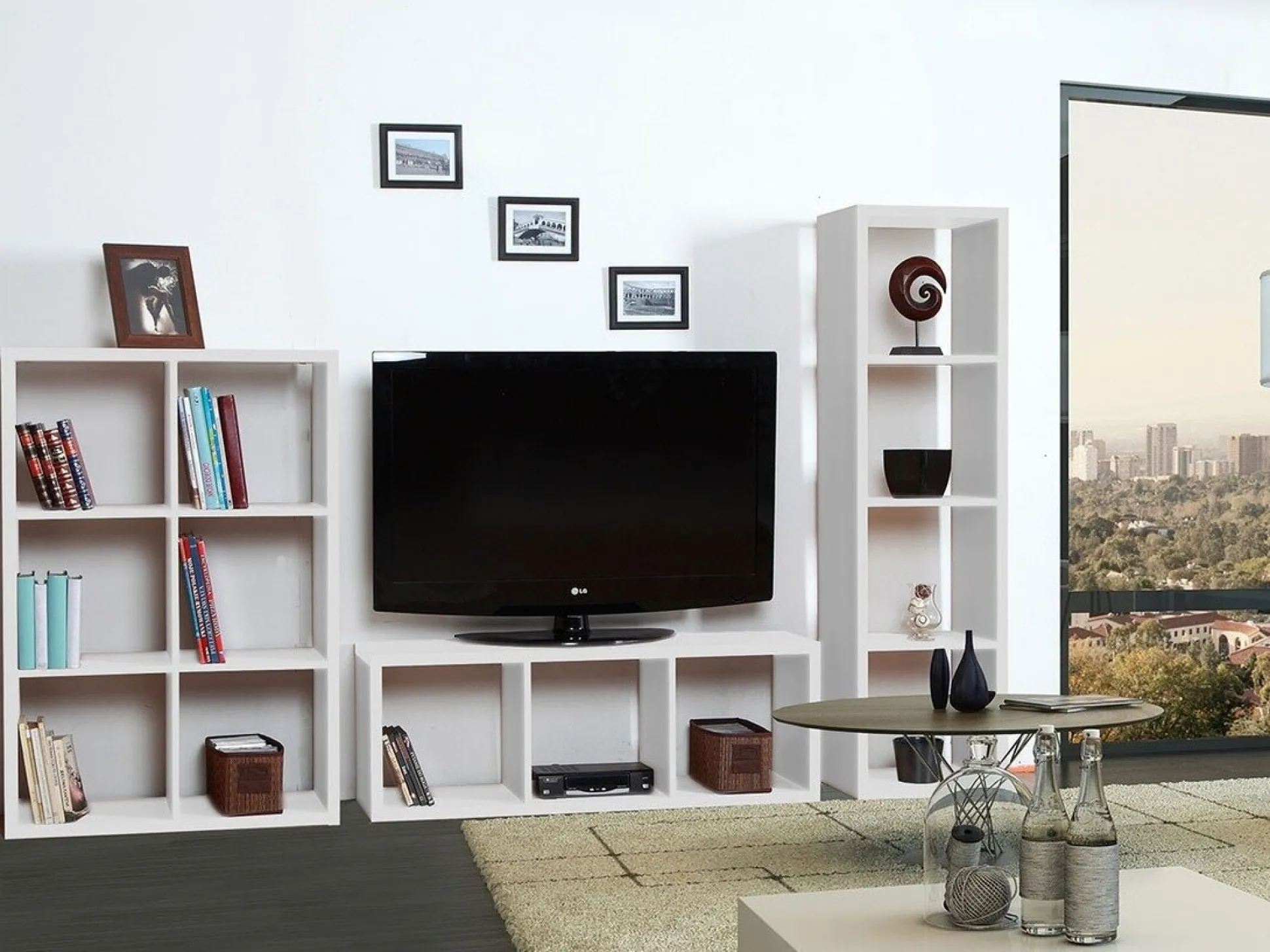 Stuemøbelsæt Levnova 106 (Hvid)