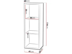 Stuemøbelsæt Levnova 106 (Hvid)