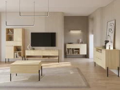 Stuemøbelsæt Levtenu 118 (Egetræ)