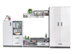 Stuemøbelsæt Lorlare 101 (Hvid + Grå)