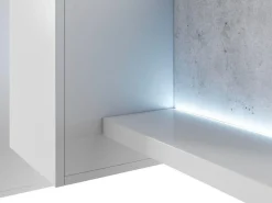 Stuemøbelsæt Lutiva 100 (Hvid + Beton)