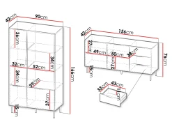 Stuemøbelsæt Mardalu 109