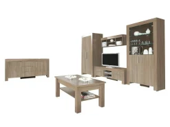 Stuemøbelsæt Melfeli 126 (Sonoma eg)