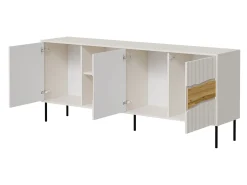 Stuemøbelsæt Monevare 105 (Sort + Wotan eg)