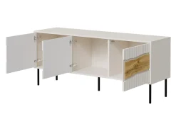 Stuemøbelsæt Monevare 105 (Sort + Wotan eg)