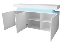 Stuemøbelsæt Monfero (Sort + Blank sort)