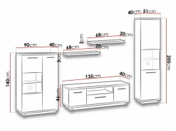 Stuemøbelsæt Morlira 112