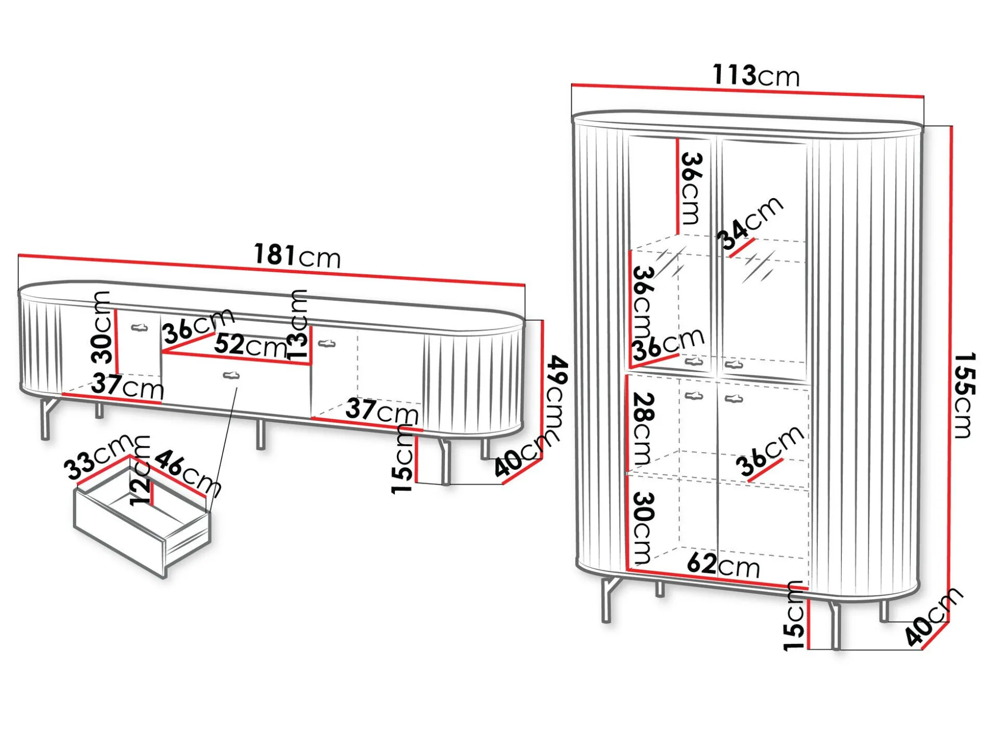 Stuemøbelsæt Novmono 119