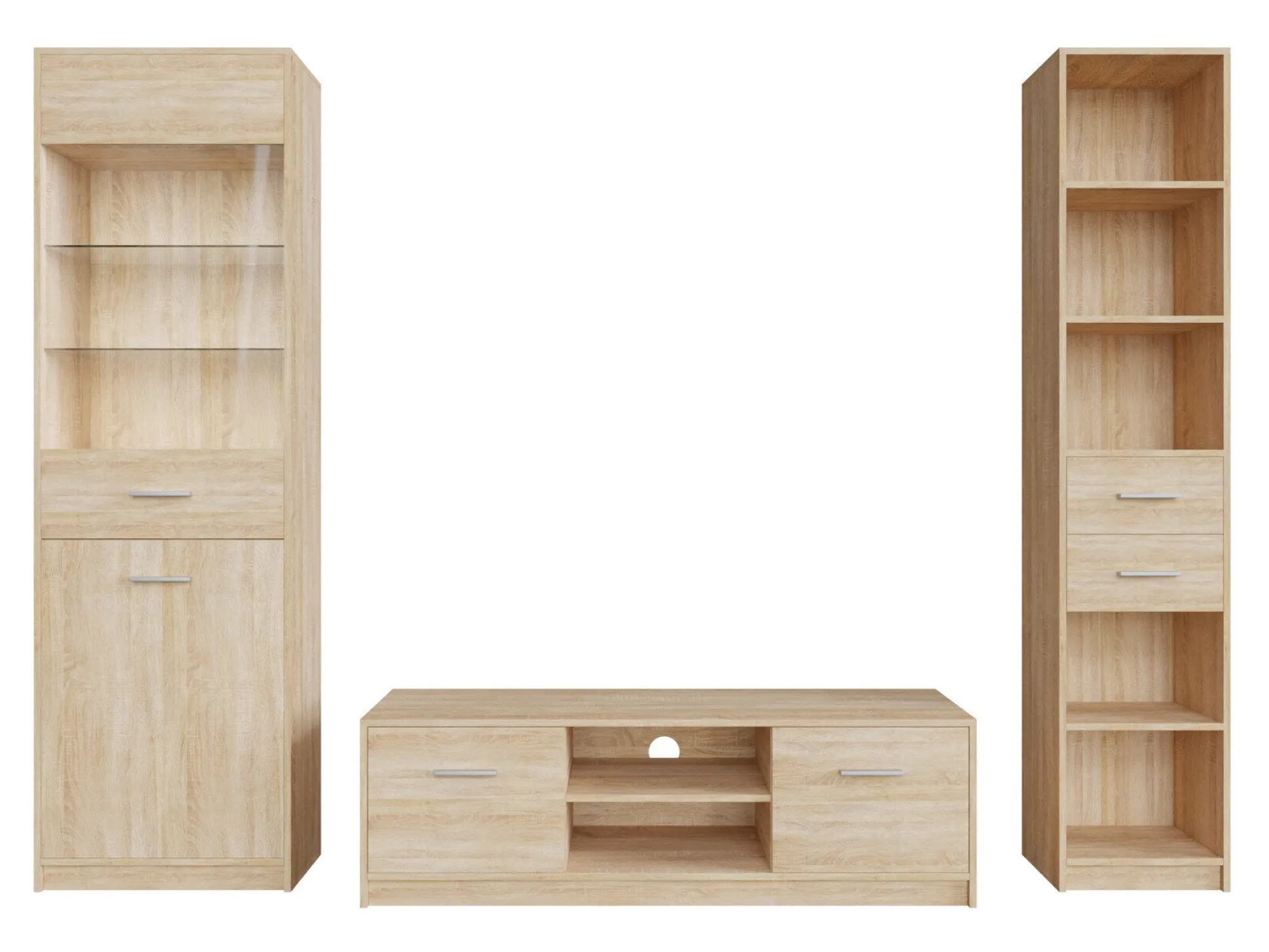 Stuemøbelsæt Novsore 163 (Sonoma eg)