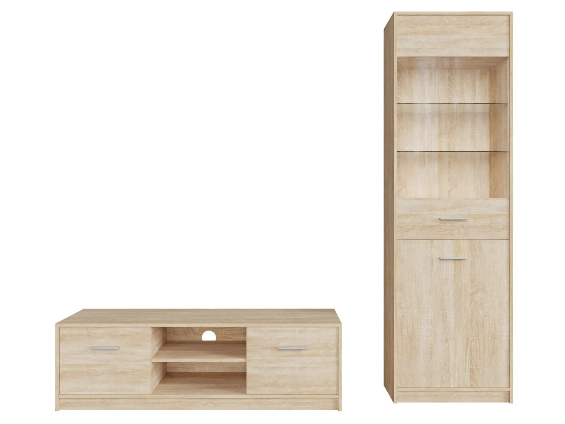 Stuemøbelsæt Novsore 161 (Sonoma eg)