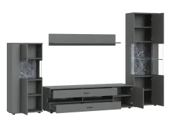 Stuemøbelsæt Ontario 161 (Grafit)