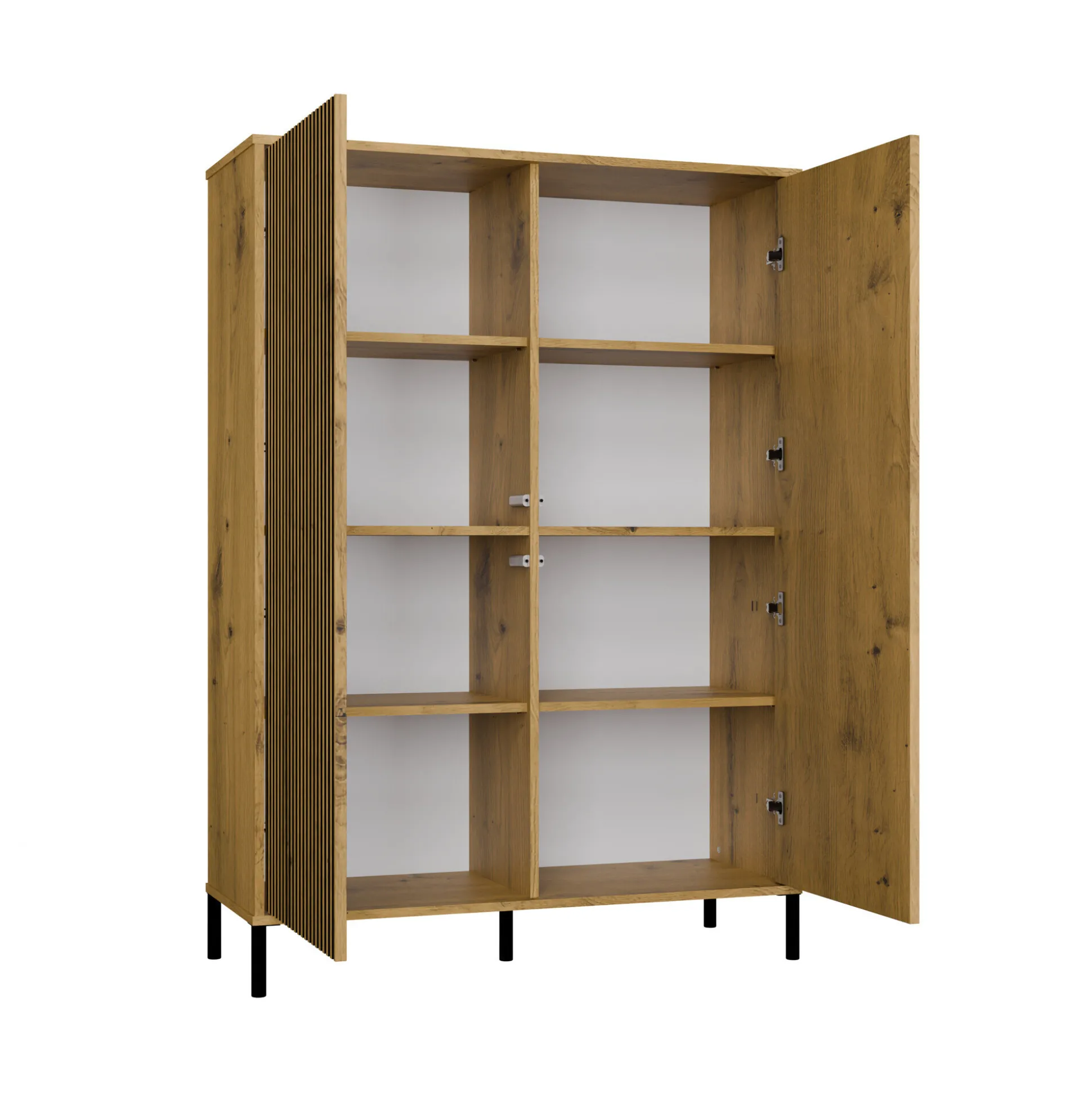 Stuemøbelsæt Orlsone 105 (Artisan eg + Sort)