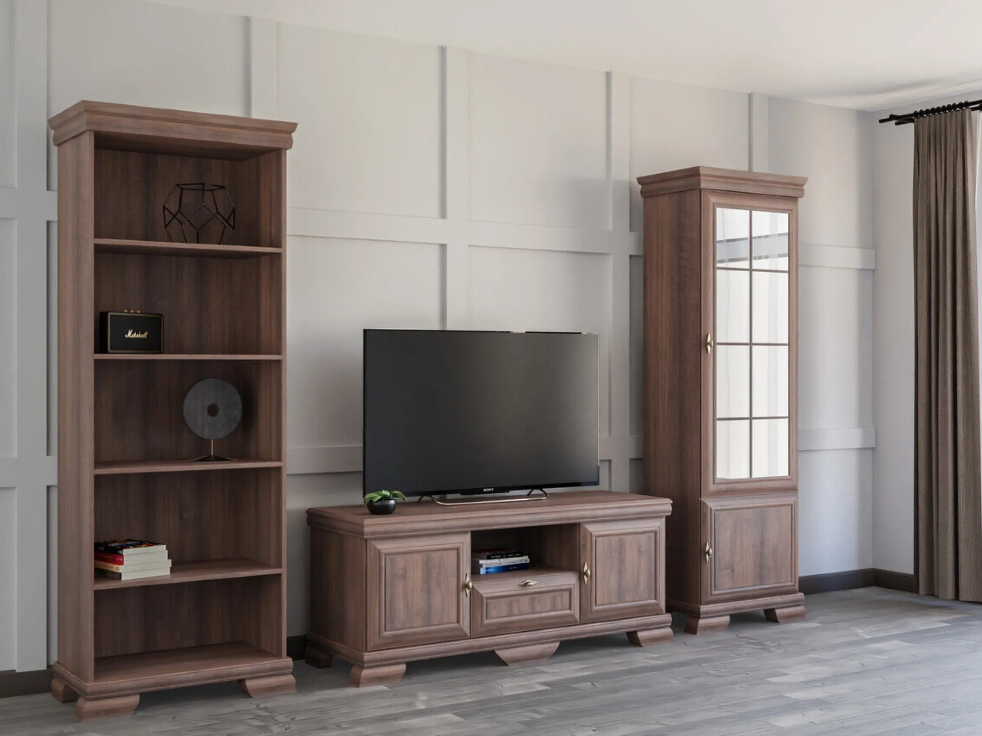 Stuemøbelsæt Salmeru 112 (Samoa King Nød)