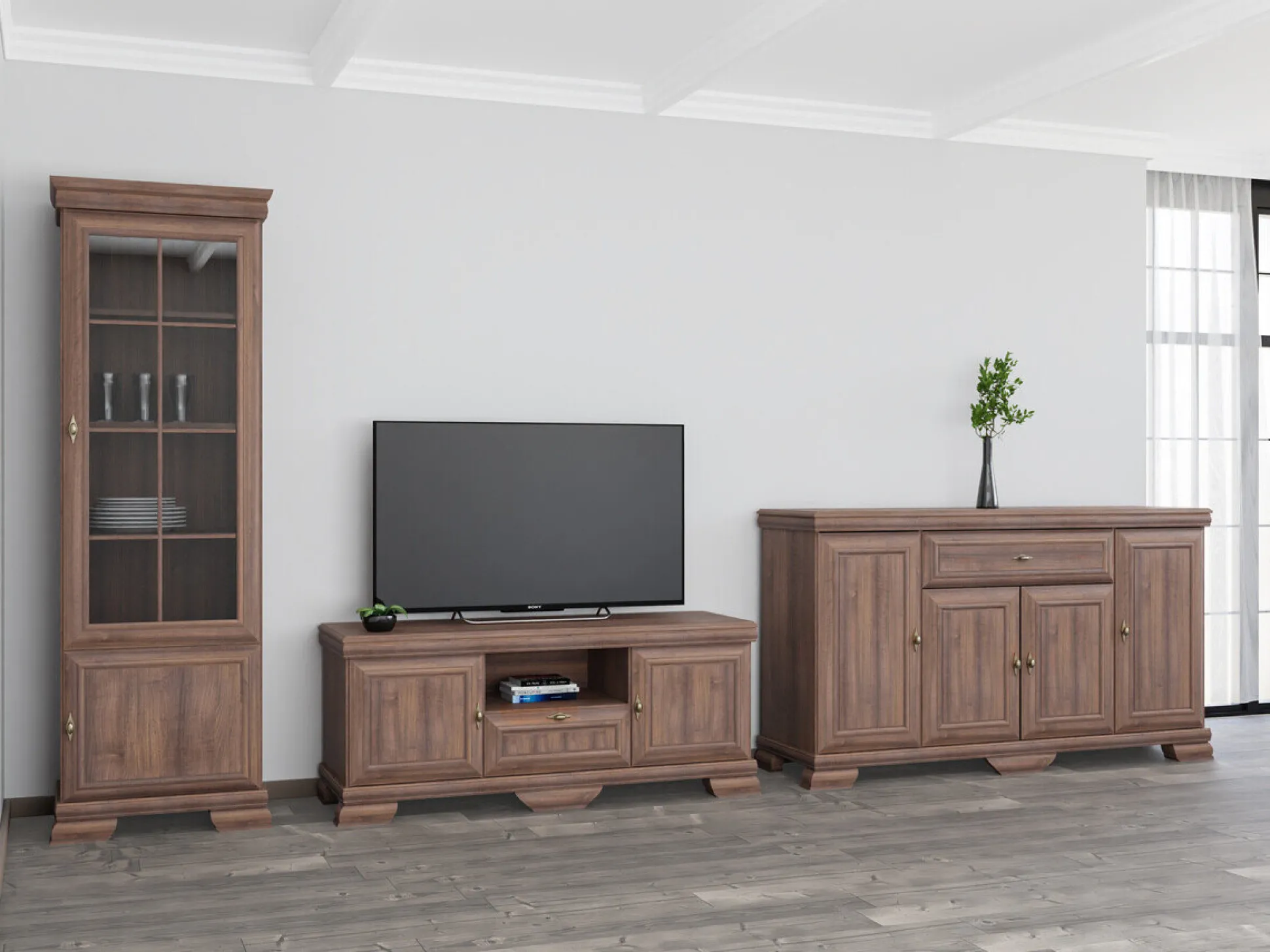 Stuemøbelsæt Salmeru 108 (Samoa King Nød)