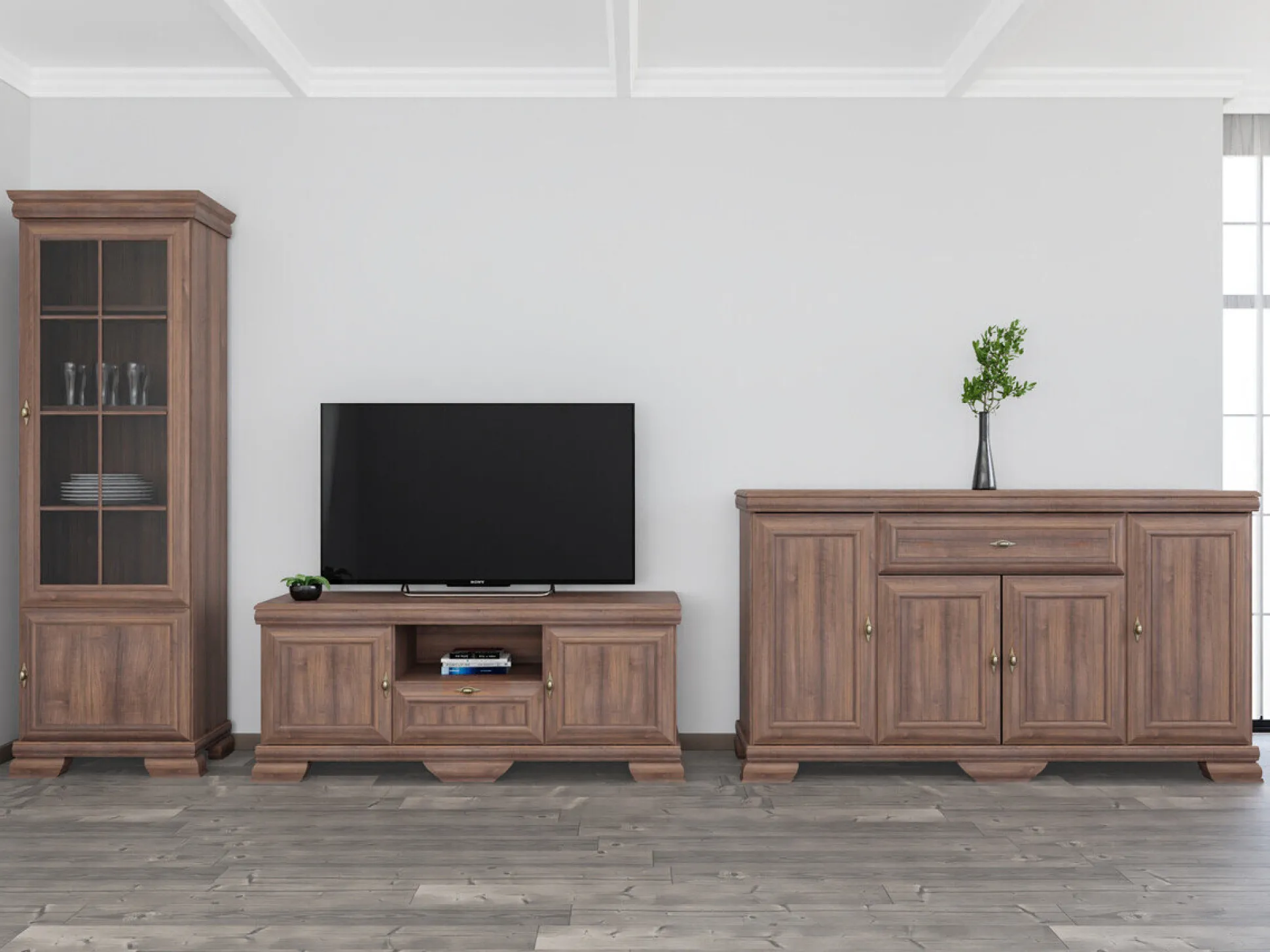 Stuemøbelsæt Salmeru 108 (Samoa King Nød)