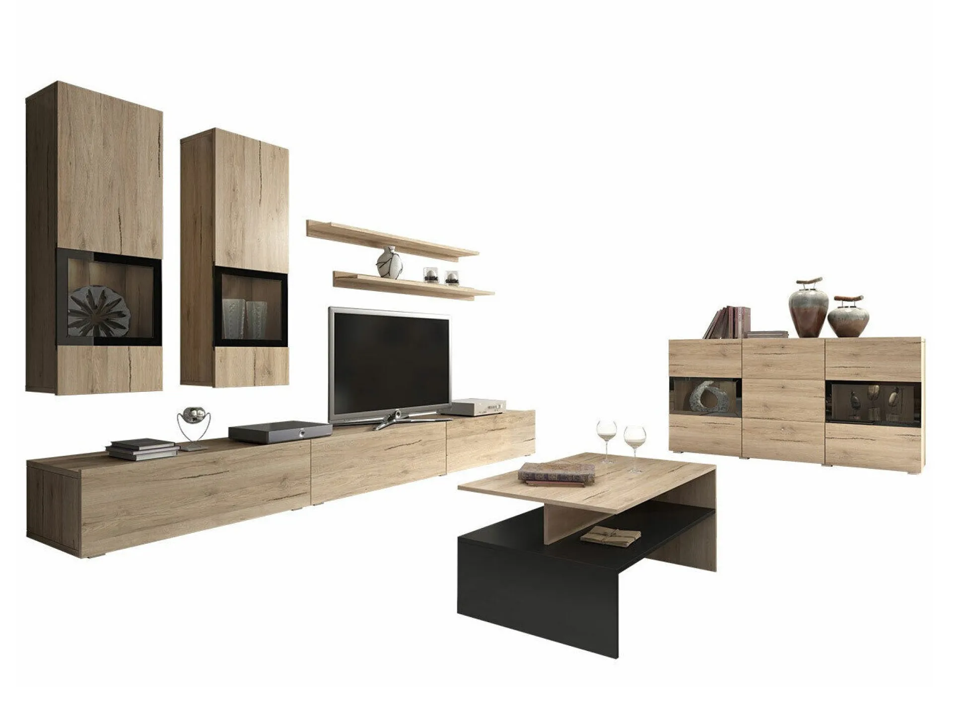 Stuemøbelsæt Serodeu 104 (San remo eg)